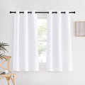 NICETOWN White Curtains for Living Room, W34 x L60, Thermal Insulated Window by NICETOWN