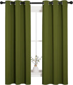 NICETOWN Kitchen Curtain Panels Blackout Draperies, Thermal Insulated Solid - Image 4