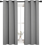NICETOWN Bedroom Curtains Blackout Drapery Panels, Three Pass Microfiber - Image 2