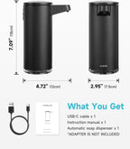 AIKE SensePro Automatic Soap Dispenser 12.8oz Spot Resist Matte Black