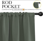 NICETOWN 2 Panels Blackout Curtains, Rod Pocket Thermal Insulated Drapess - Image 2