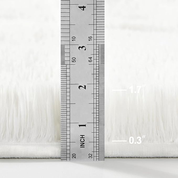 Deerhoo Large Shag Area Rugs 8 x 10, Plush Fuzzy Rugs - Image 6