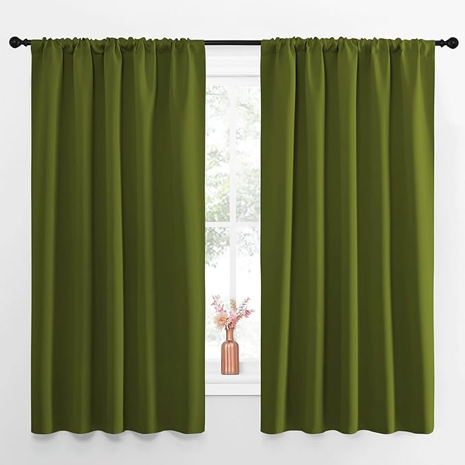 NICETOWN Blackout Draperies and Curtains, Thermal Insulated Window Decoration by NICETOWN
