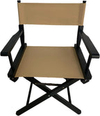 TBACW Directors Chair Canvas Replacement Covers Cloth, 2 Set (4pcs), Beige