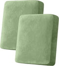 Couch Cover Stretch Velvet Sofa Cushion Cover 2-Piece by Taque