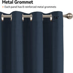 100% Blackout Shield Linen Blackout Curtains - Image 5