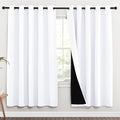 NICETOWN 100% Blackout Window Curtain Panels, Full Light Blocking Drapes by NICETOWN