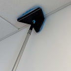 20ft Painted Wall Mop, 12ft Extension Pole, High Ceiling Cleaning Tool