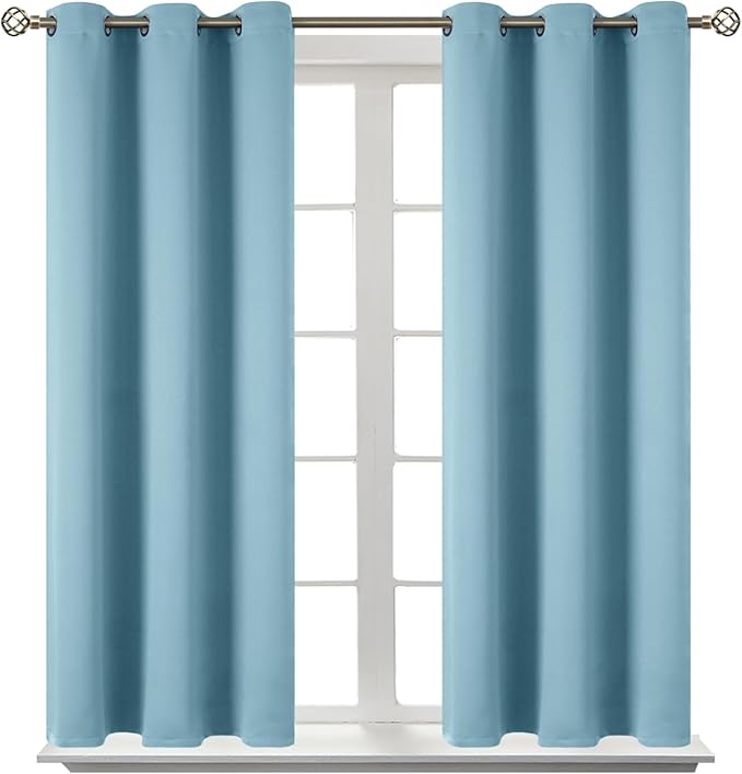 BGment Room Darkening Curtains 45 Inches Long by BGment