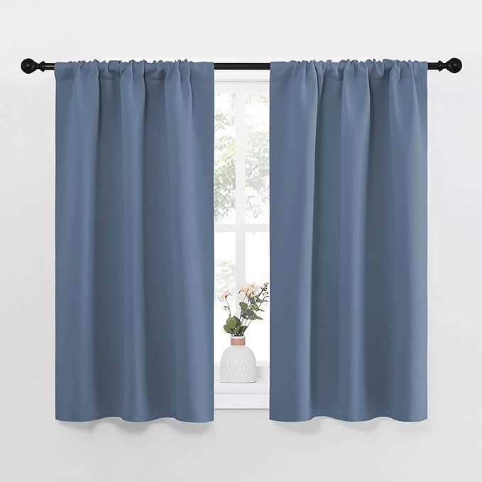 NICETOWN RV Blackout Curtains for Camper Windows, Short Blackout Curtains & by NICETOWN