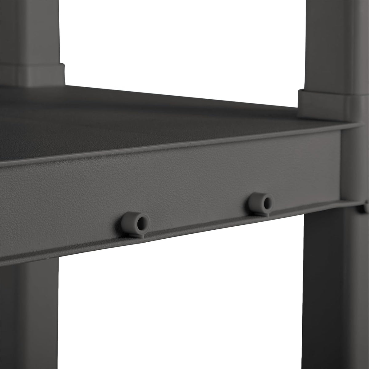 Sterilite 4 Shelf Unit, Heavy-Duty Plastic Utility Storage Rack, 3-Pack