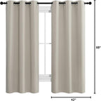 NICETOWN Kitchen Curtains for Decoration, Thermal Insulated Grommet Room - Image 10