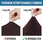 H.VERSAILTEX 4 Piece Stretch Sofa Covers - Image 3
