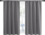 NICETOWN Grey Window Curtains for Bedroom - Image 4