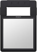 TASALON Unbreakable Handheld Mirror with Silicone Handle, Black