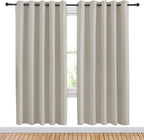 NICETOWN Natural Blackout Draperies Curtains - Image 2