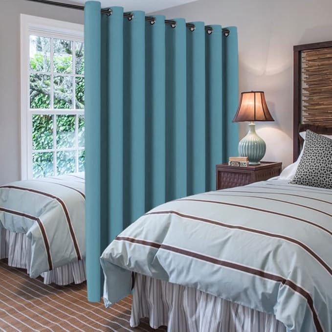 H.VERSAILTEX Blackout Patio Curtains 100 x 108 Inches - Image 3