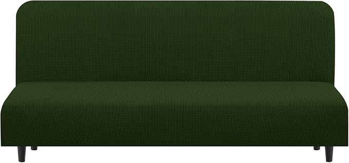 U-NICE HOME Stretch Futon Cover Armless Bed Slipcover by U-NICEHOME