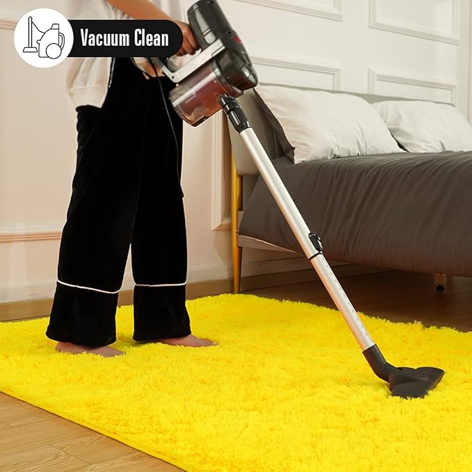 Amearea Premium Soft Fluffy Rug 4x5.3 Feet, Fuzzy Area Rugs - Image 4