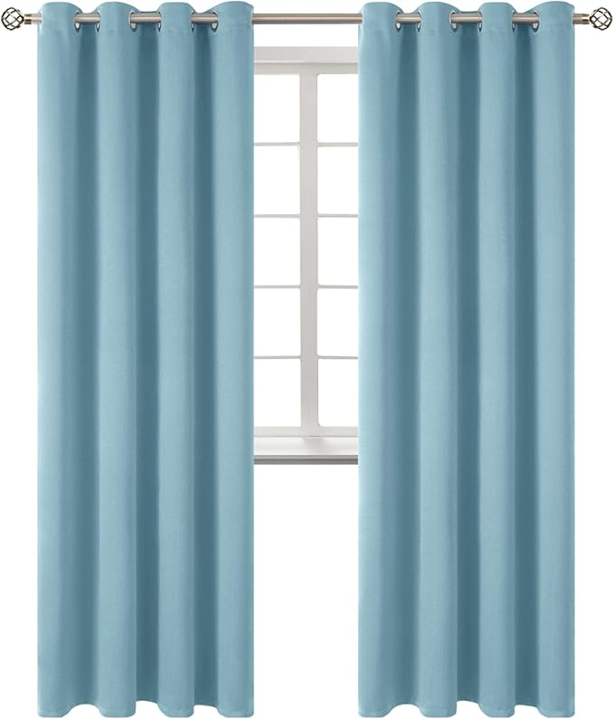 BGment Room Darkening Curtains 84 Inches Long by BGment