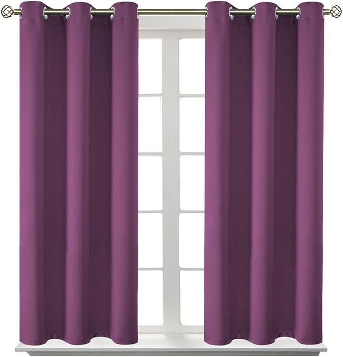 BGment Room Darkening Curtains 54 Inches Long by BGment