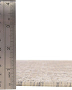 Unique Loom Outdoor Bohemian Collection Area Rug - Anthro (2' x 5' 1" Runner, Gray/ Ivory)