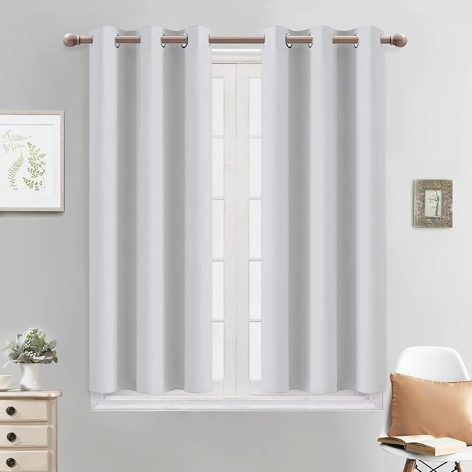 Yakamok Room Darking Curtains for Bedroom, Light Blocking Drapes Room Darkening by Yakamok