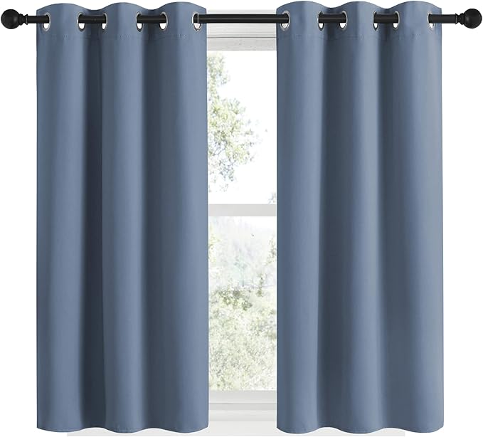NICETOWN Kitchen Curtains Small Window Curtains & Drapes, Thermal Insulated - Image 2