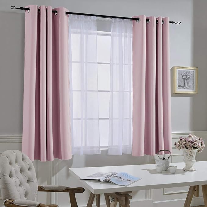 NICETOWN Bedroom Curtains Room Darkening Draperies - Image 6