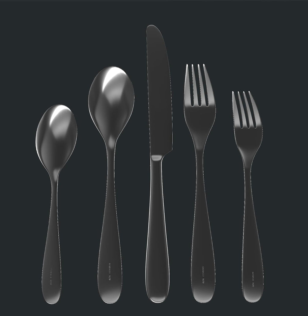 Danialli Silverware Set for 8, 18/10 Stainless Steel (40-Piece, Fidenza)