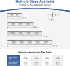 Modern LED Stainless Steel Chrome Acrylic Bathroom Lights Fixtures 3-Light
