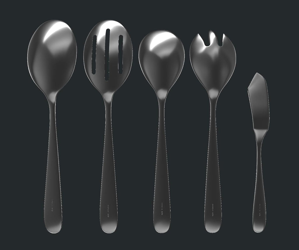 Serving Utensil Set 18/10 (10-Piece Serving Set, Fidenza)