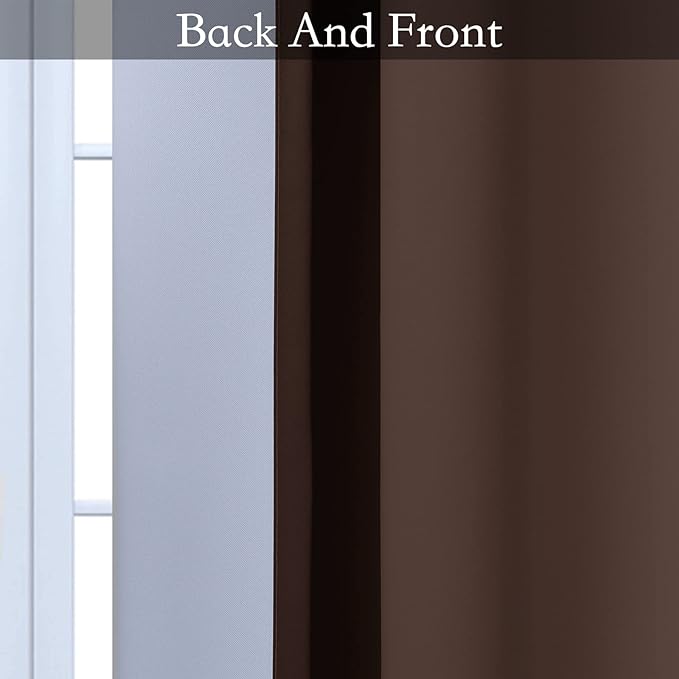 SimpleHome Ombre Room Darkening Curtains - Image 5
