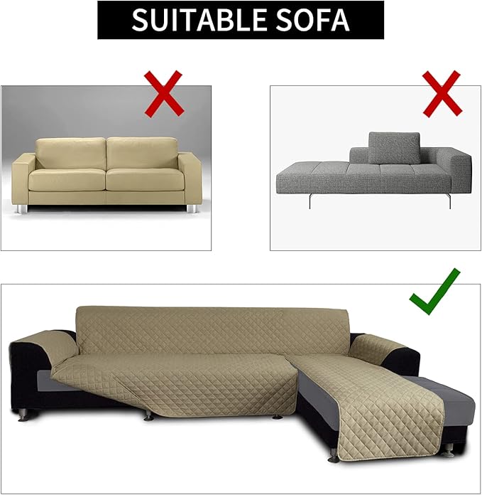 Easy-Going L Shape Sofa Slipcover - Image 4