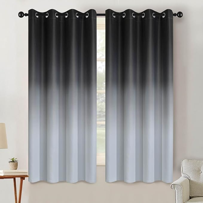 SimpleHome Ombre Room Darkening Curtains by SimpleHome