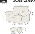 WEERRW Velvet Stretch Chair Sofa Slipcover - Image 7