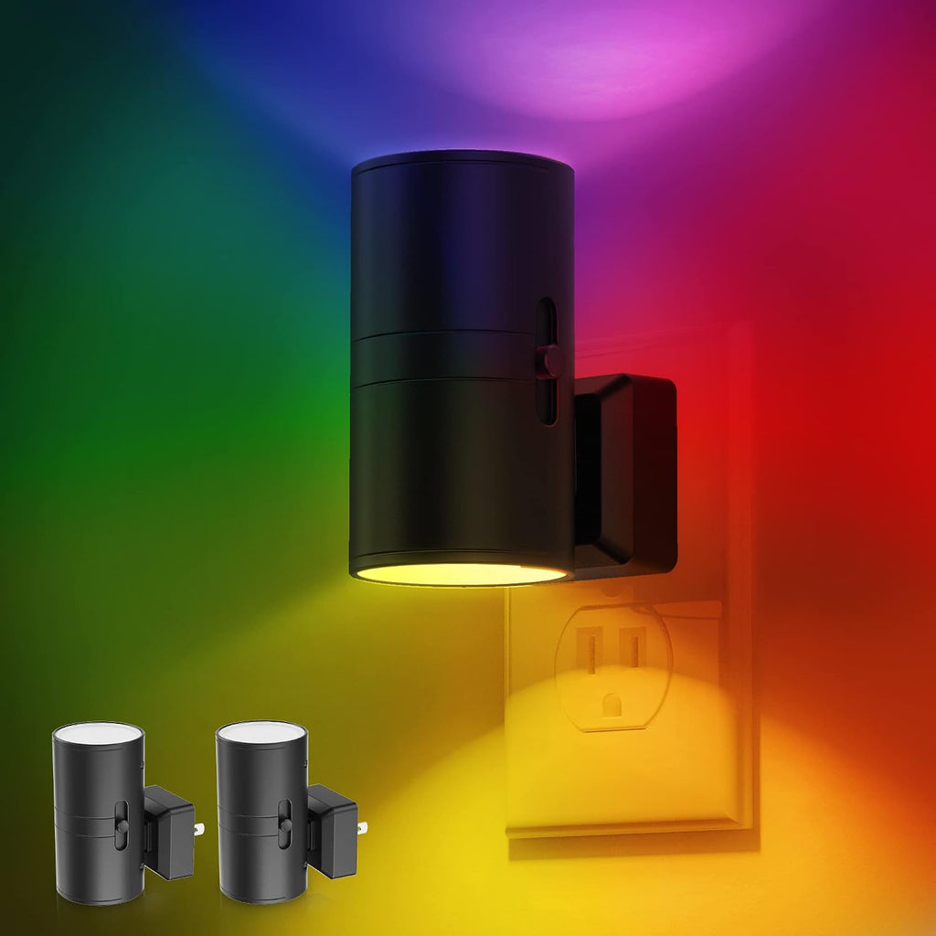 L LOHAS LED Night Light, Amber Nightlight,Dimmable Night Light,Light Sensor