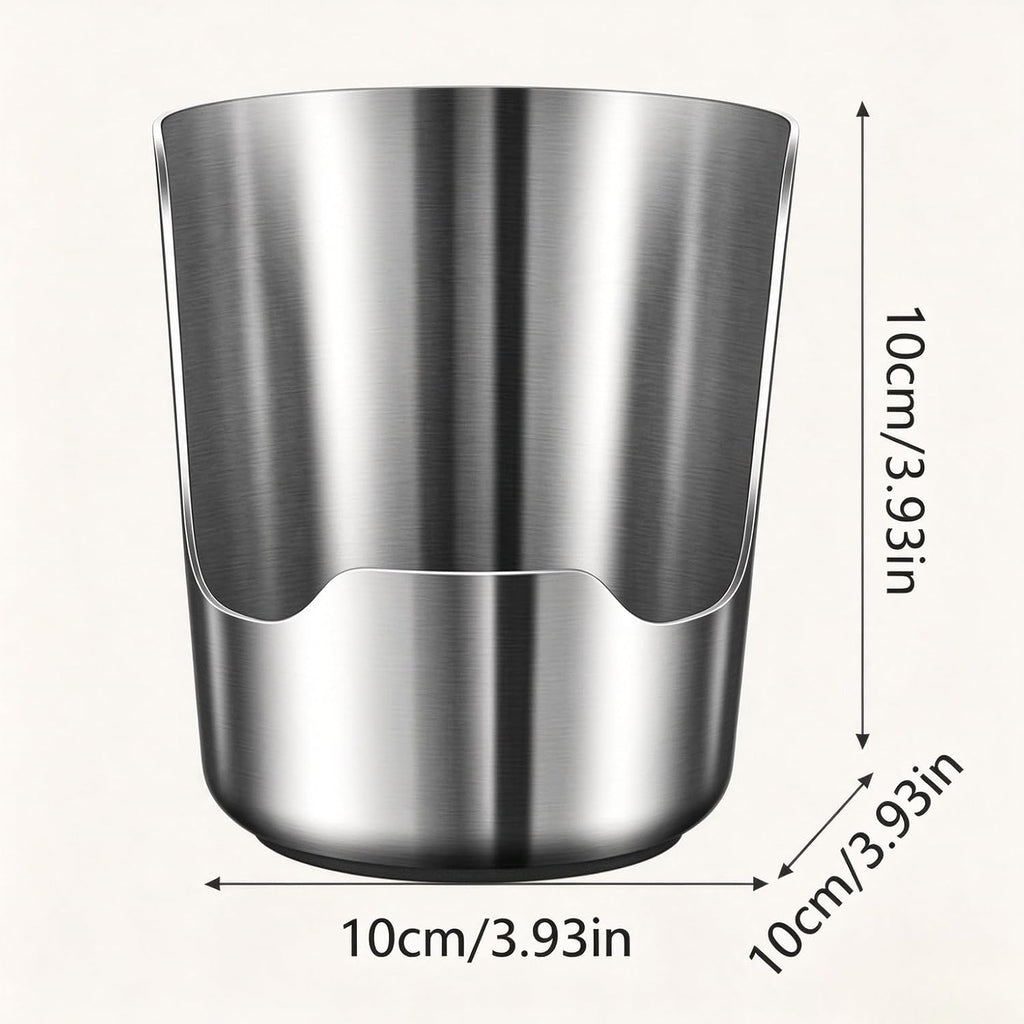 2 In1 Multi-Functional Kitchen Utensil Holder, Small Pot Lid & Spoon Rack