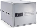 Lockabox One™ 10L Lockable Storage Box and Lock Box with Code (Opal White)
