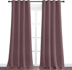 NICETOWN Dry Rose Blackout Curtains 102" Long - Image 2