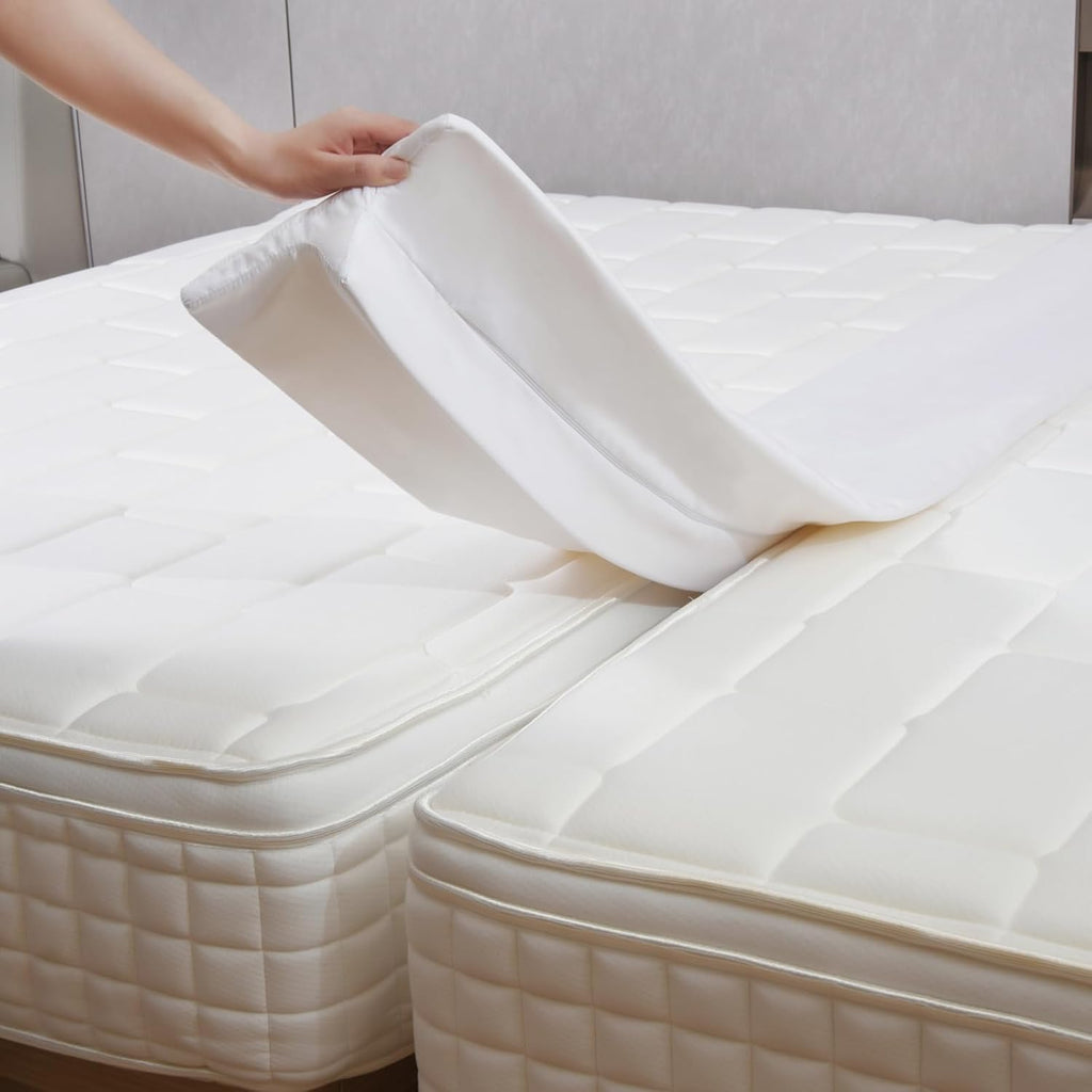 Vekkia 75” Split King Gap Filler for Adjustable Bed, Close Mattress Gap