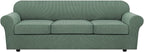 H.VERSAILTEX 4 Piece Stretch Sofa Covers by HVERSAILTEX