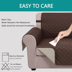 U-NICE HOME Large Sofa Cover Reversible Couch Cover - Image 5