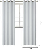 BGment Room Darkening Curtains 95 Inches Long - Image 9
