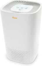 Crane Air Purifier with True HEPA Filter, UV Light, 250 Sq Feet Coverage, Timer Function, Sleep Mode, Washable Particle Filter, EE-5067