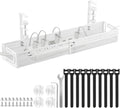 Under Desk Cable Management Tray, No Drill Mesh Cable Tray Cord Organizer