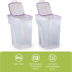 Snapware Airtight 2-Pack (22.8 Cup) Cereal Dispenser Storage Containers