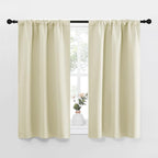 NICETOWN Kitchen Curtains, Short Blackout Curtains & Drapes, Small Window by NICETOWN
