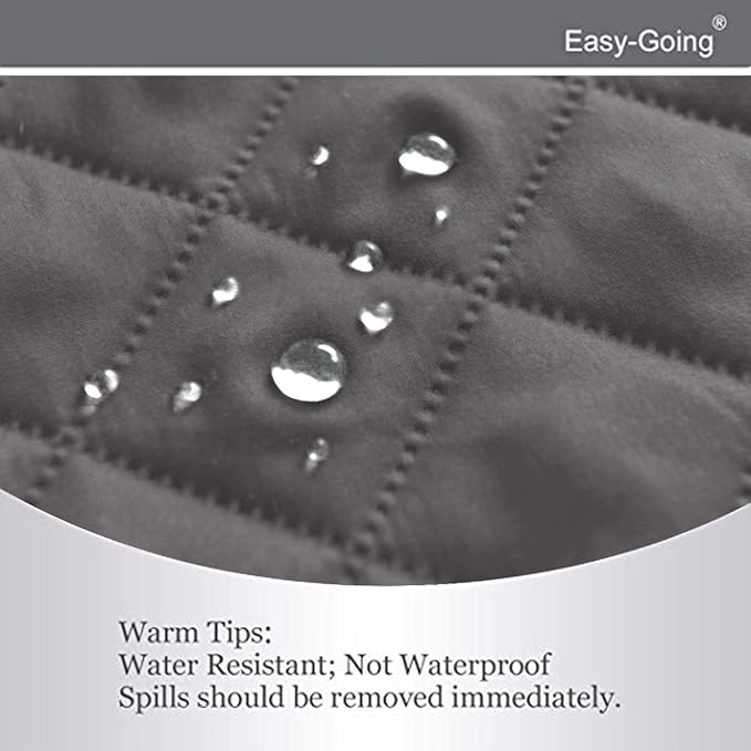 Easy-Going Recliner Chair Slipcover Reversible Sofa Cover Water Resistant Couch - Image 4
