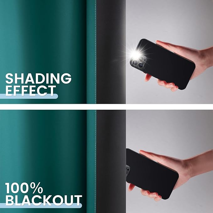 SimpleHome Blackout Curtains Ombre - Image 5